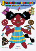 montessori ; cahier d'activités ; cahier de coloriage ; personnage des antilles ; personnage afro ; petite fille avec les cheveux crépus ; cahier de collage ; activité ludique enfant 